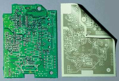 Conventional and Lithographically printed circuit boards.